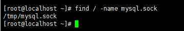 AnyBackup-Linux Mysql 查找 mysql.sock 文件所在路径
